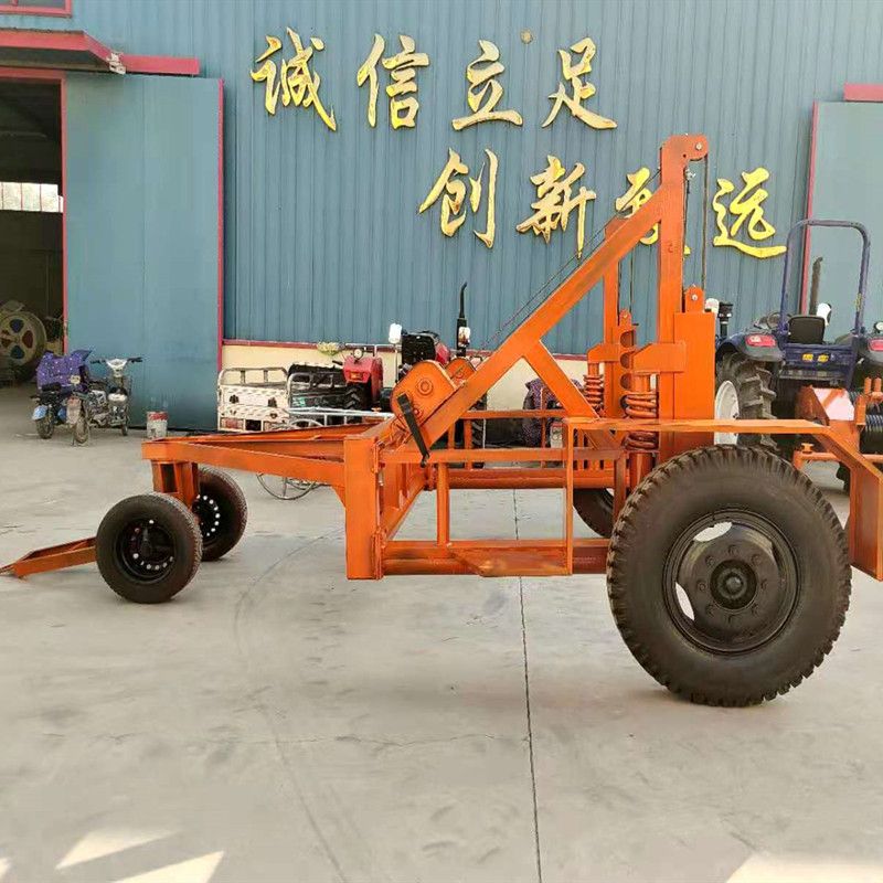 電纜放線(xiàn)炮車(chē) 電纜拖車(chē)通訊線(xiàn)路 架空用放線(xiàn)車(chē)