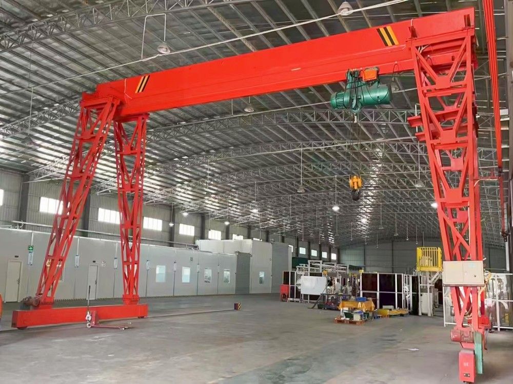 龍門吊廠家、安裝維修、MH型電動單梁門式起重機(1~20t)